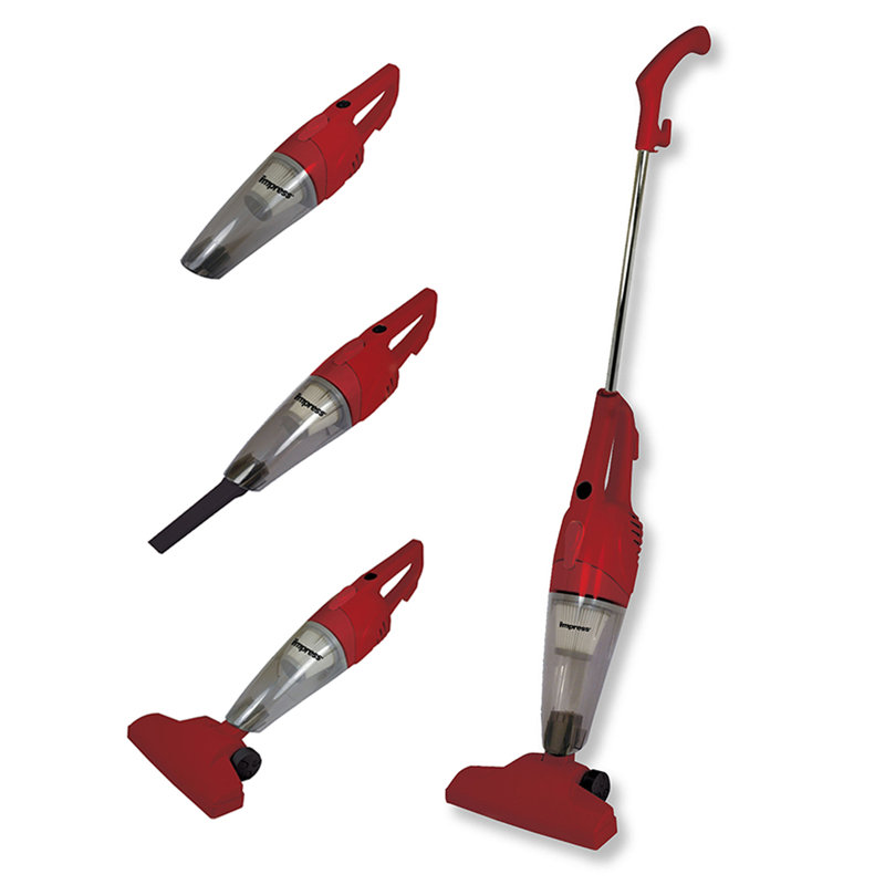 Aspirateur balai sans sac Impress, Rouge