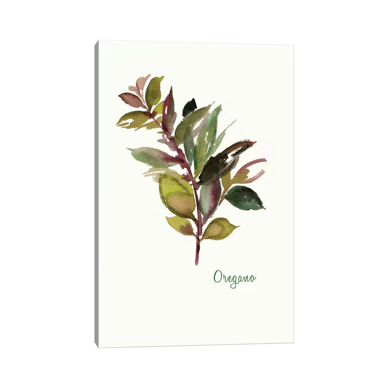 Oregano by Asia Jensen - Wrapped Canvas Gallery-Wrapped Canvas Giclée