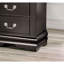 Commode à finition cerisier foncé 1pc-1891081027