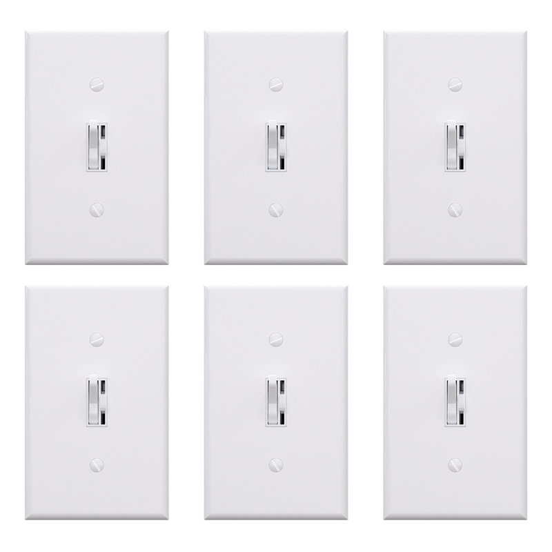 Gradateur à 3 voies 600 Watts, 6, Blanc