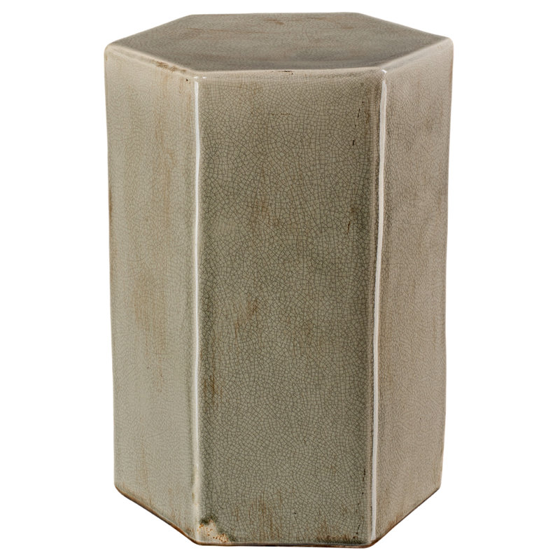 Porto End Table, Gray