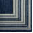 Nicole Miller New York Patio Country Layla Modern Border Indoor/Outdoor Area Rug, Navy Blue/Ivory-67637714