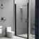 72'' H Pivot Shower Door with Glass