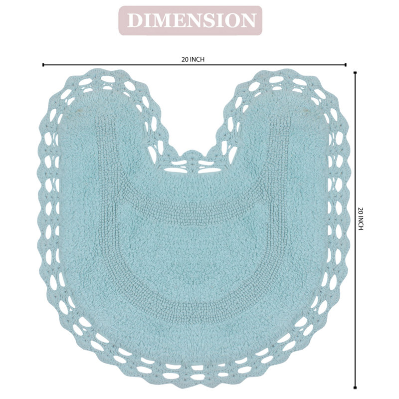 Tapis de salle de bain Hampton, Aigue-marine