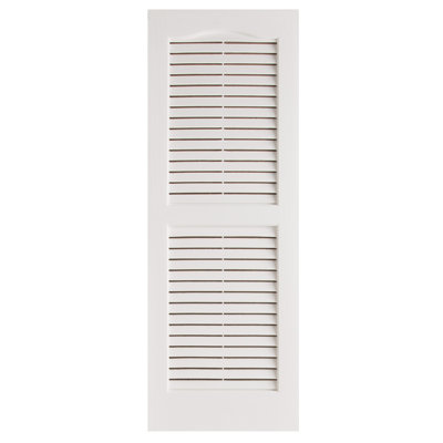 Cathedral Top Standard Open Louver Shutter