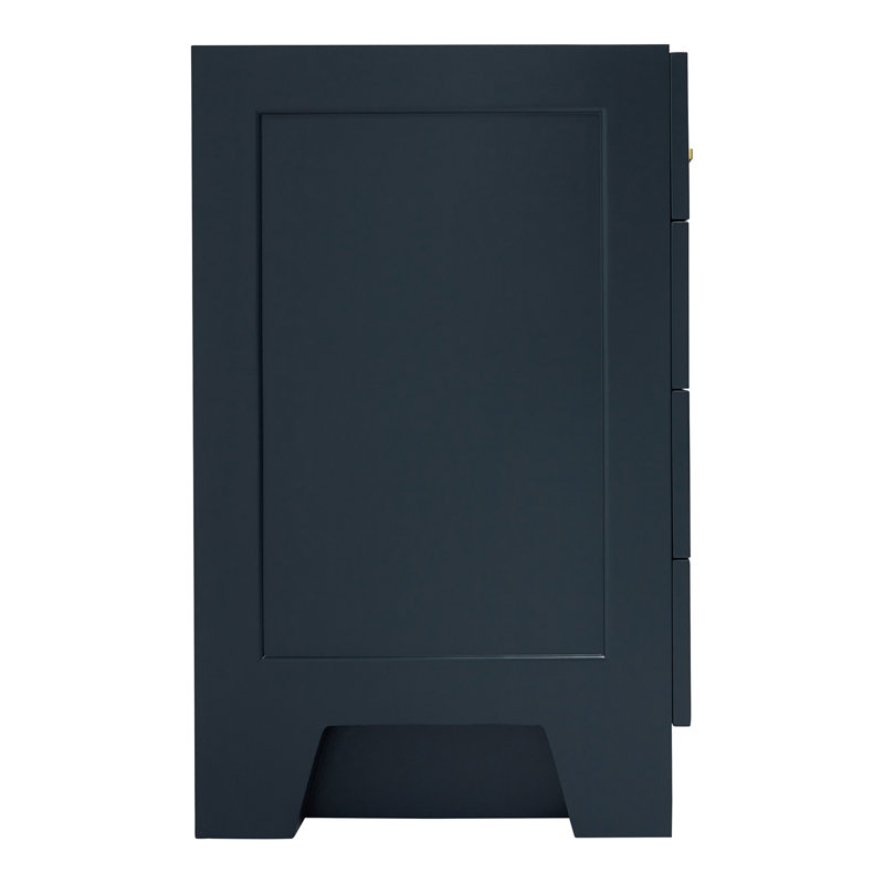 66'' Single Bathroom Vanity Base Only, Midnight Blue