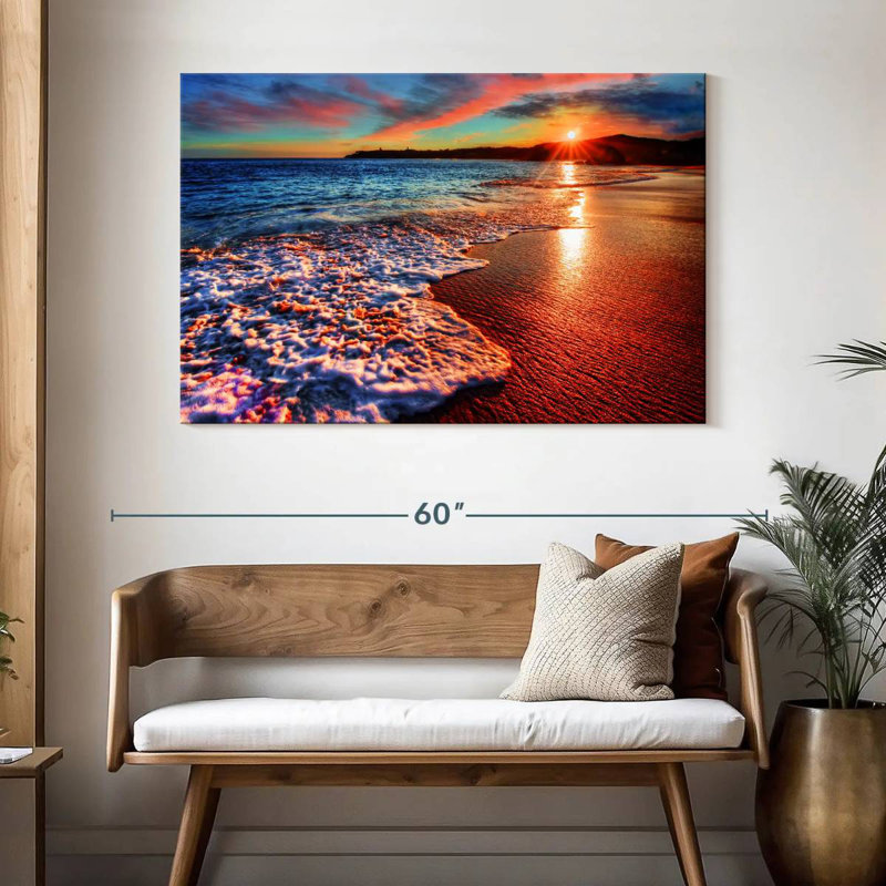Gillard Coastal Sunset Glow, H 32 po x l 48 po