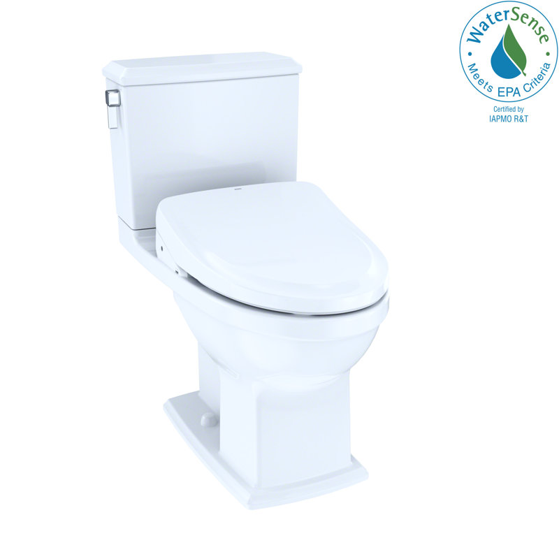 Connelly® Dual-Flush Elongated Two-Piece Toilet (Seat Included)