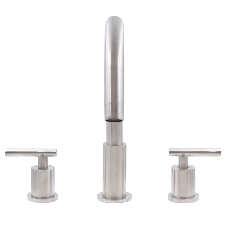 Robinet de salle de bain Waltz, Nickel brossé