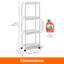 39.37cm H x 7.874cm W Utility Cart-120260591