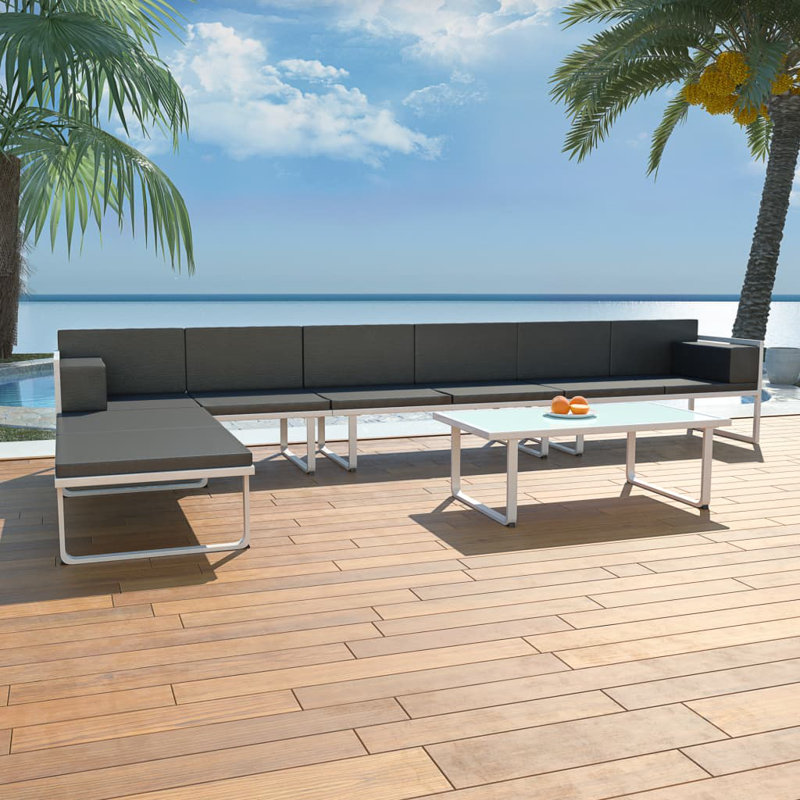 Ensemble de conversation modulaire avec coussins Stalybridge