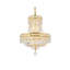 Lustre empire unique à 6 lumières avec détails en cristal Stinnett-23083775-23083777-125422173