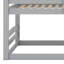 Lit superposé triple avec compartiments de rangement pour escalier-2098325200
