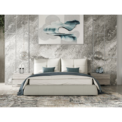 Naimat - Modern Leather Bed