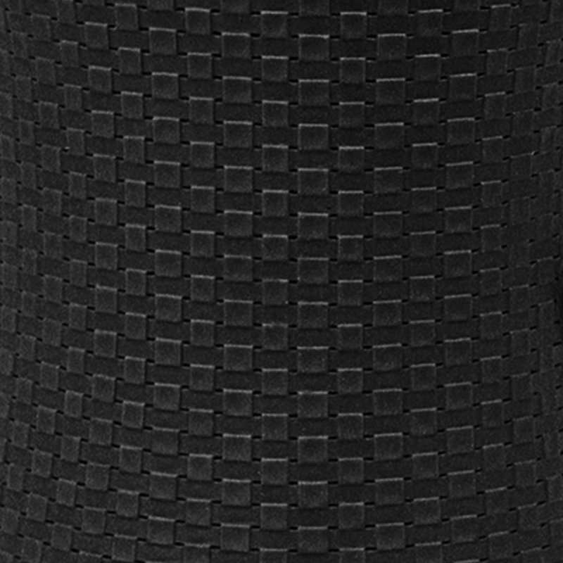 Black Wicker 50 Gallon Rain Barrel with Planter Top