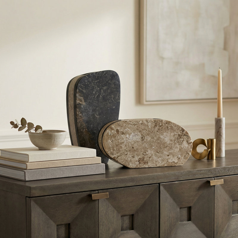 Zola Handmade Marble Table Vase