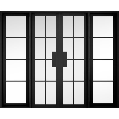 Black Malvern W8 Internal Door