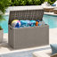 Grande boîte de rangement en résine verrouillable 100 gallons-129232186