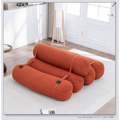 Canapé de plancher réglable, canapé paresseux en velours côtelé avec sangles réglables pour des configurations polyvalentes, chaise de loisirs multi-personnes, convient au salon, à la chambre à coucher et plus encore