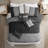 7 Piece Comforter Set Black