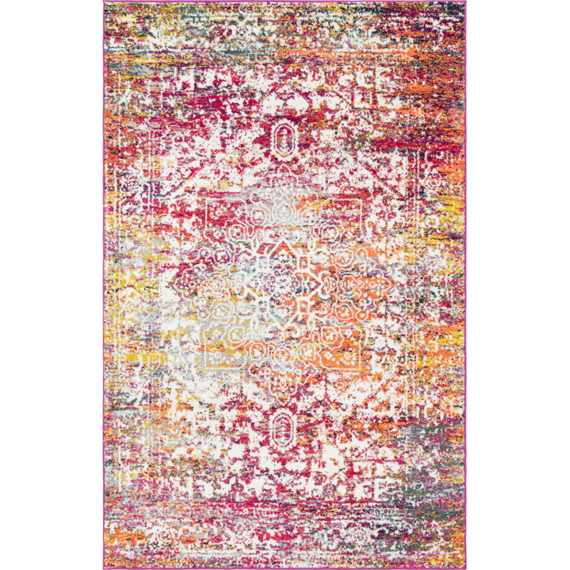 Robinne Oriental Indoor Rug, Rectangle 5' x 8'