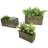 Huck Handmade Wood Planter Box