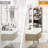 7-tier Industrial Large Capacity Toilet Bathroom Storage-1103666006