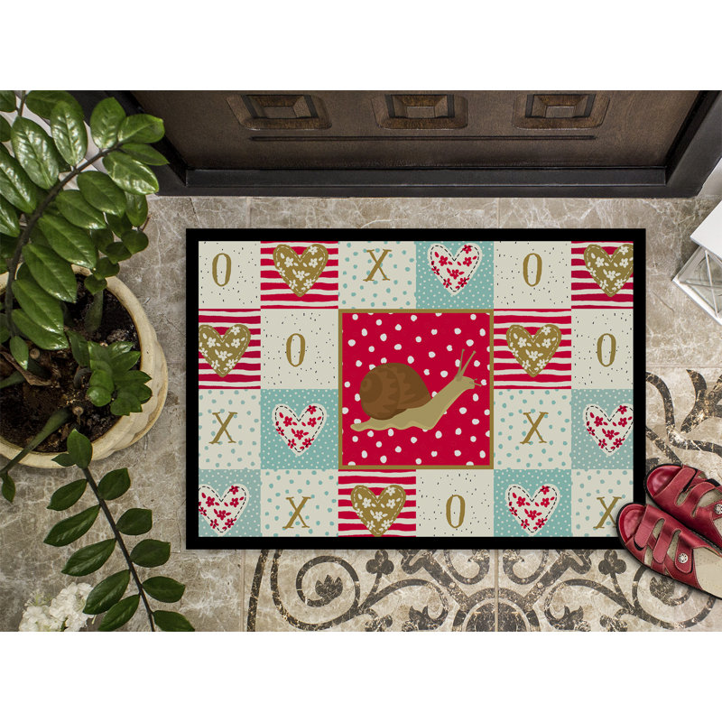 Tapis d'entrée / d'extérieur antidérapant Stijn Garden, L 36 po x L 24 po
