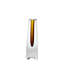 Square Cut Glass Vase-Cobalt-24451188