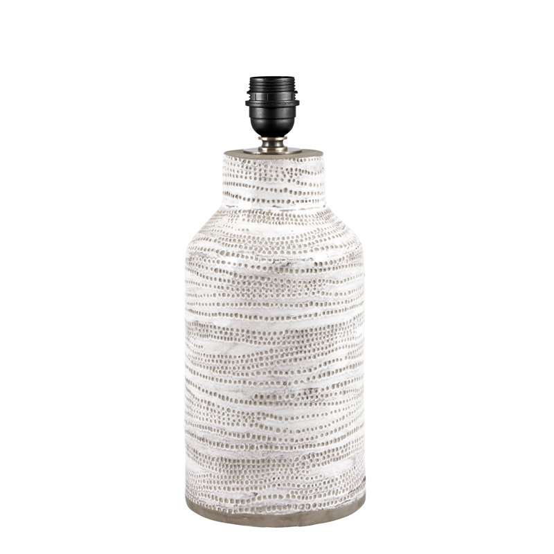 Ceramic Table Lamp, White