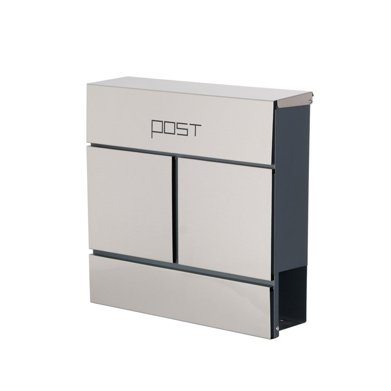 Sembrini Steel Wall Mounted Letter Box