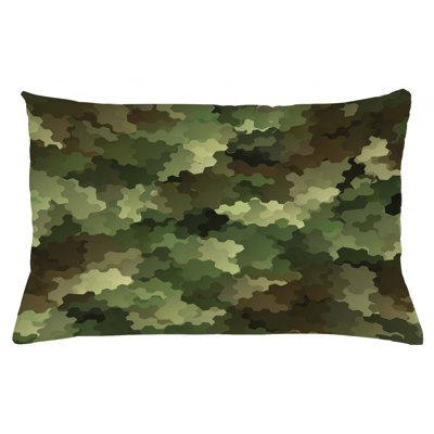 Camo Indoor / Outdoor Camouflage Lumbar Pillow Cover