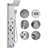 52.8'' Shower Panel with Full Body Shower Head