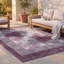 Tapis Creek2 moderne à l'aquarelle abstraite grise et blanche, lavable en machine, antidérapant, à poils courts, pour intérieur et extérieur, adapté aux animaux domestiques, idéal pour le salon, la chambre, la salle à manger, l'entrée, le corridor ou le bureau.-1889769392