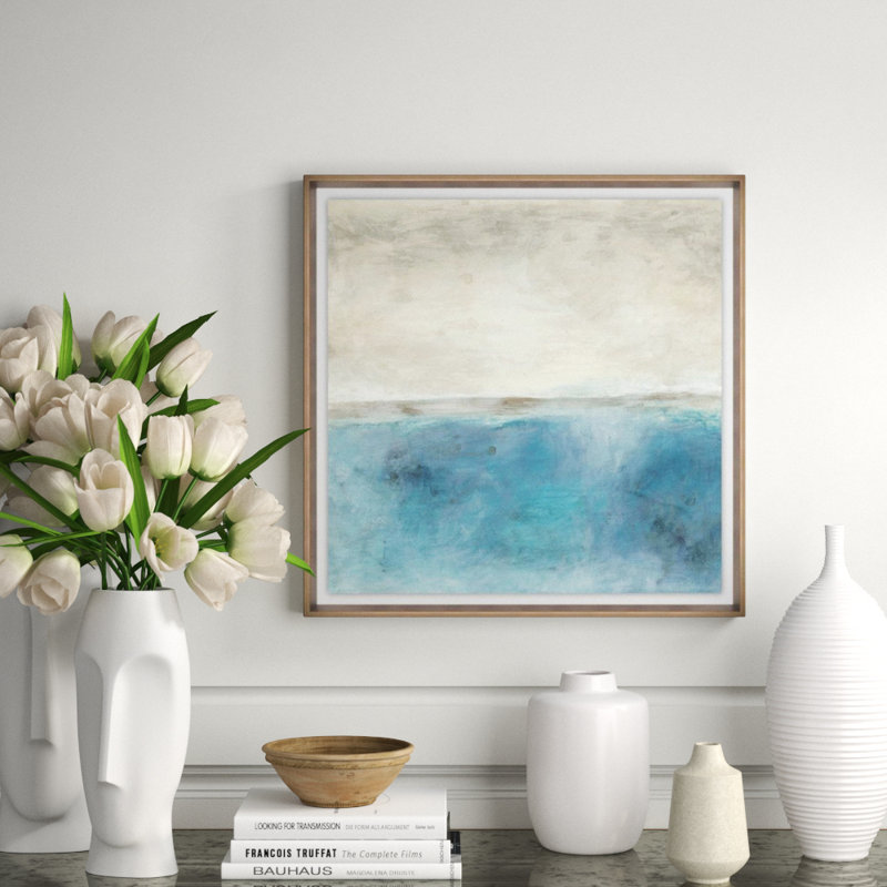 Muddy Lane II Print by Sara Brown, 30" H x 30" W x 1.5" D, Glass Coat