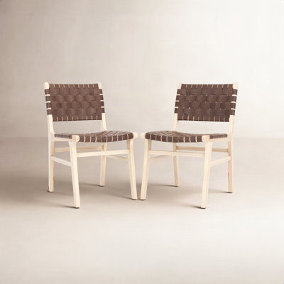 Alston Genuine Leather Dining Chair