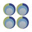 Sous-verres ronds en cuir Vegan-119015105