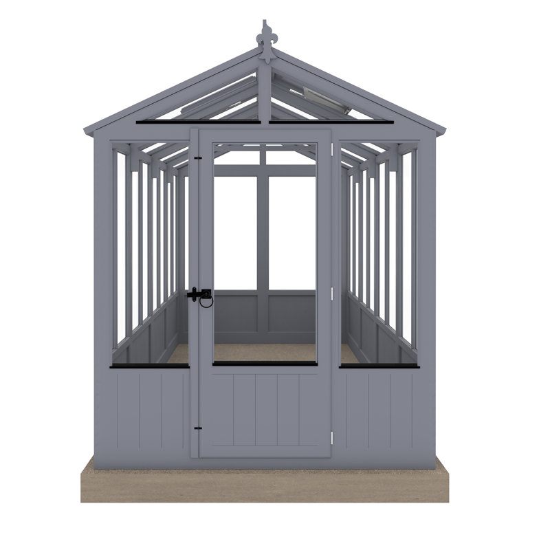 Holkham 16 ft x 6 ft Greenhouse, Indigo