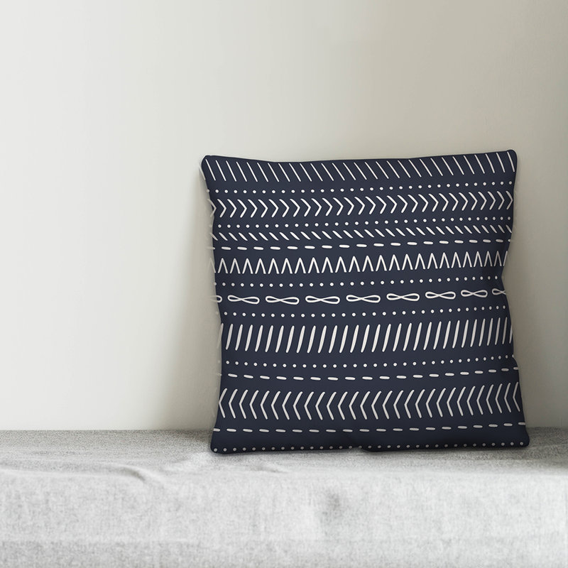  Coussin Tribal, 20 po x 20 po