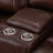 Periheli Luxury 74'' Wide Genuine Leather Reclining Loveseat with Cup Holders & Storage Console-849020278