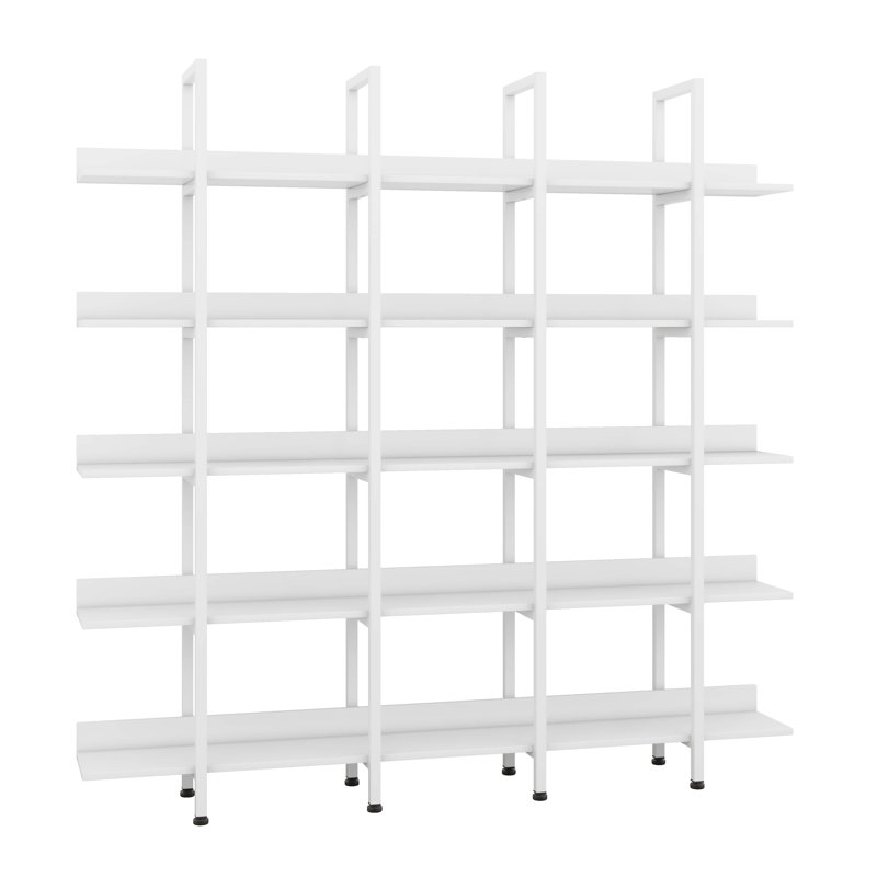 Bibliothèque 5 niveaux, Blanc