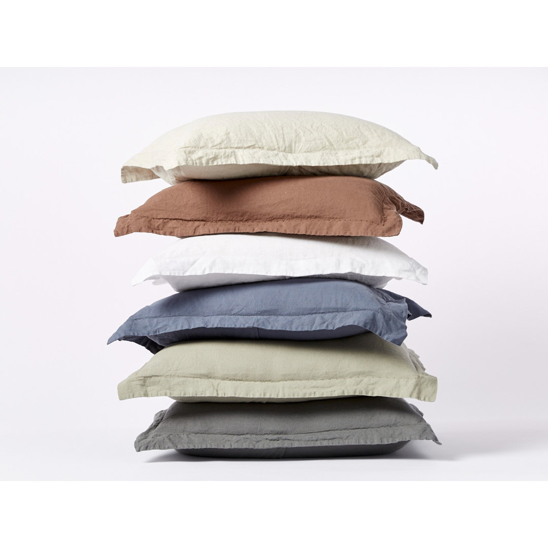 Coyuchi Organic Relaxed Linen Sham Coyuchi