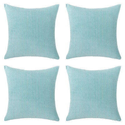 Housse de coussin à rayures