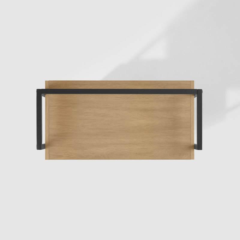 Duryea 162cm H x 67cm W Stainless Steel Bookcase