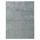 Hand Knotted Area Rug in Green And Blue