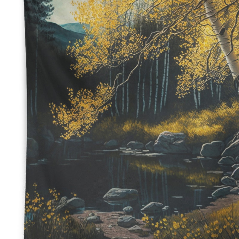 Polyester Tapestry, 32" H x 39" W