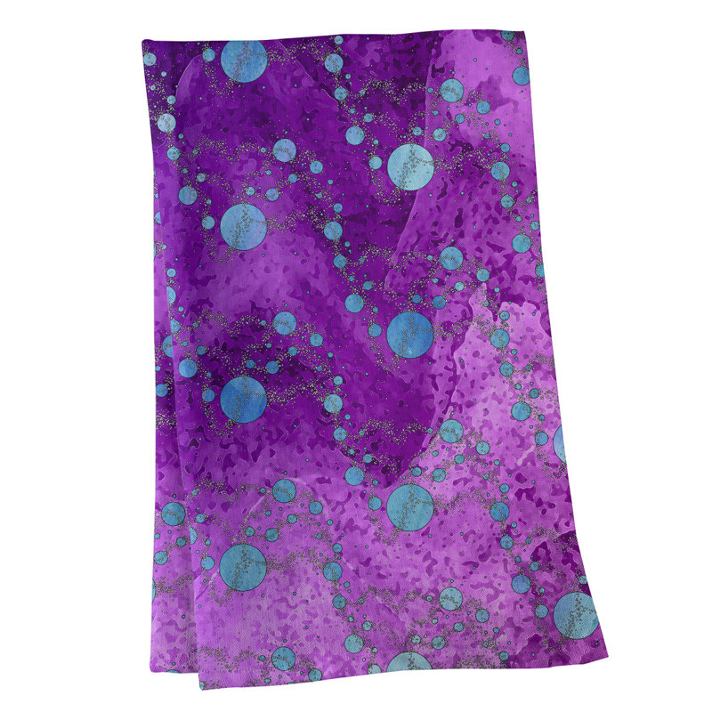 Mcguigan Tea Towel Kitchen Towel, Poly Twill, Pink/Blue