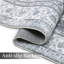 Floral Machine Printed Area Rug-819098052-819098053