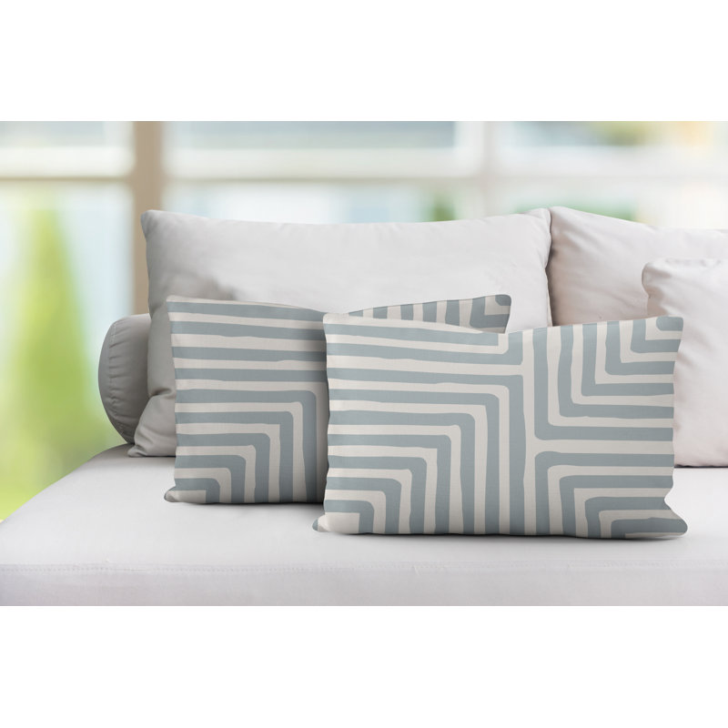 Coussin lombaire intérieur / extérieur Waren, Gris