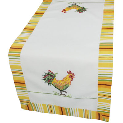 Rooster-16X34-Table Runner